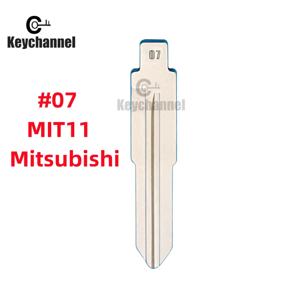 10PCS #07 KD Key Blade LISHI MIT11 For KD VVDI JMD Remote For Mitsubishi Outlander Grandis Mitsubishi Type MIT3 MIT11R MIT-14