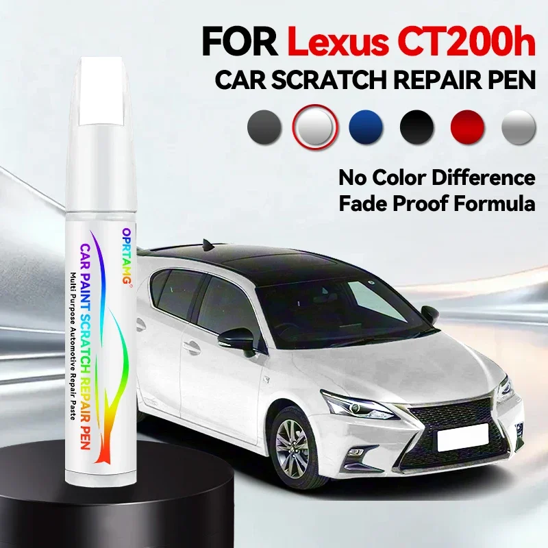 

Ручка-корректор для ремонта лакокрасочного покрытия автомобиля Lexus CT200h 1990-2026, средство для удаления царапин, аксессуары для авто DIY, черный, белый, серый, серебристый