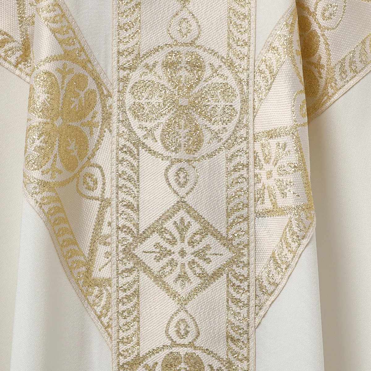 Halloween Priester Chasuble Katholische Kirche Pater Messegewänder Robe mit Quaste Geistlichen Robe – Detail 6