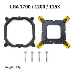 CPU Radiator Holder Stand Heatsink Cooler Mounting Bracket Screws Replacement For LGA 1150 1151 1155 1156 1366 1700 Dropshipping