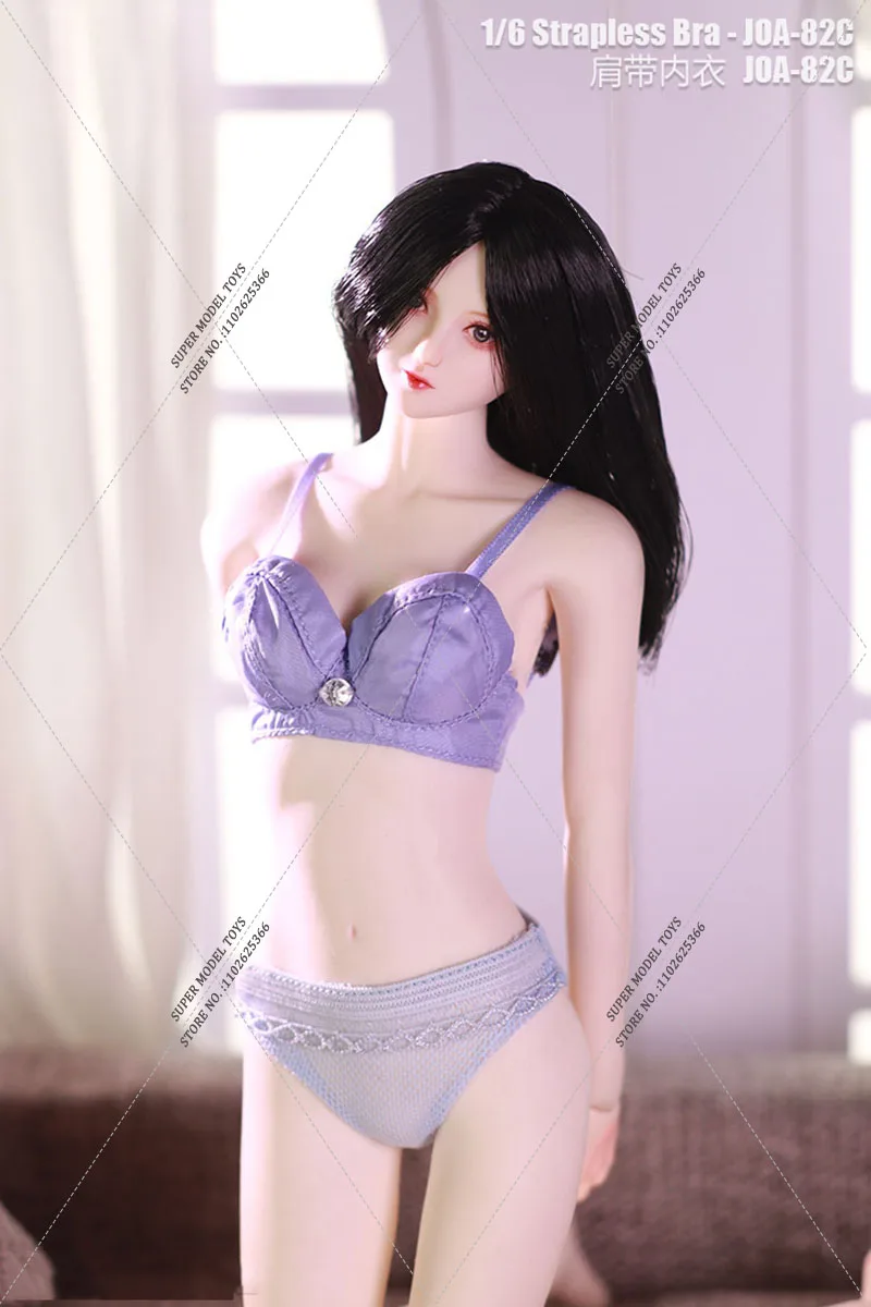 JOA-82 Scala 1/6 Soldato Femminile Biancheria Intima Mutandine Sexy Spalline Reggiseno Regolabile Set Per 12 pollici Action Figure Modello