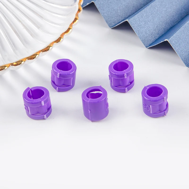 10PCS 0.9cm Pigeon Chicken Supplies Pigeon Ring Set Pigeon Foot Ring Set Identification Ring Simulation Electronic Ring