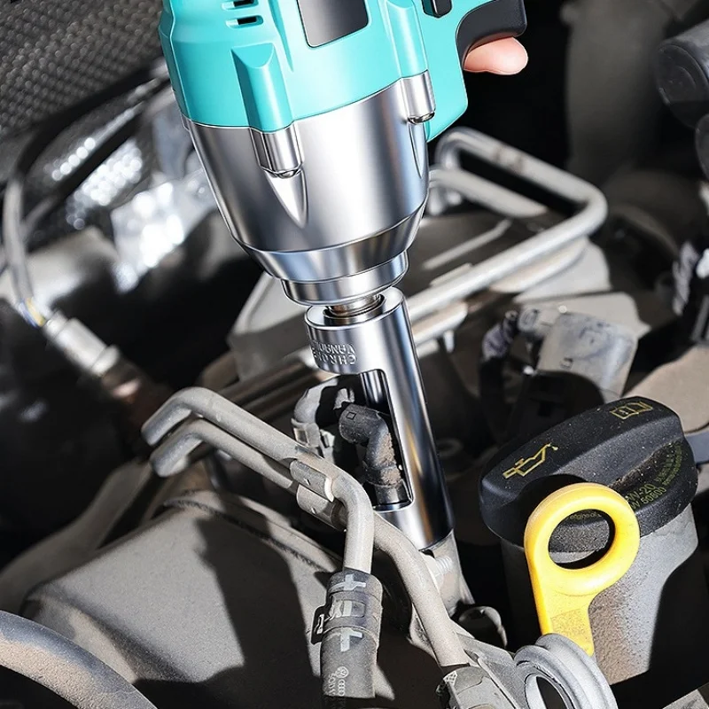 10-22mm Open End Socket Set, Flare Nut Fuel Injector Pipe Removal Tool, Hex Drive Kit for Auto Motorcycle Repair Service