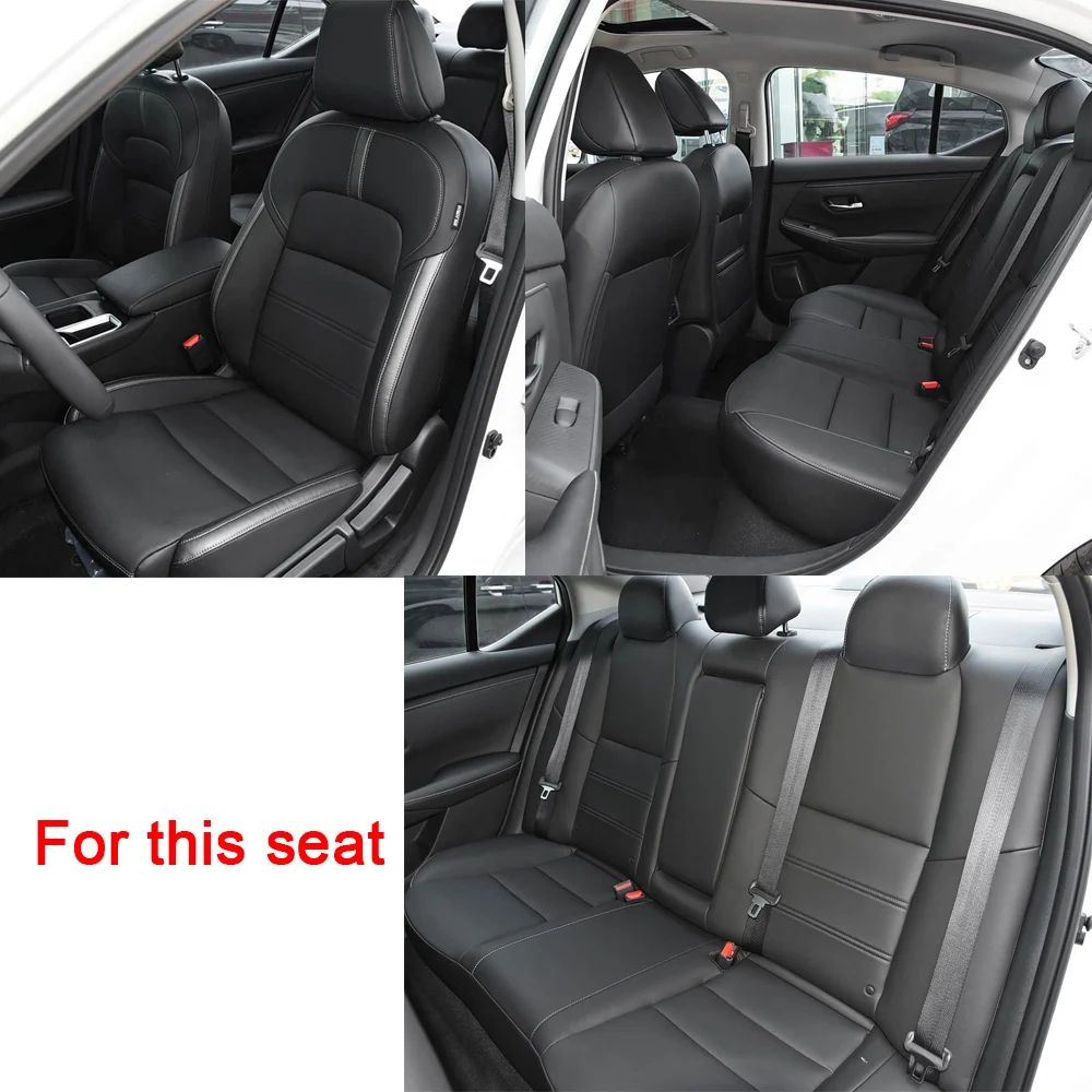 Custom Car Seat Cover For Nissan Sentra 2020 2021 2022 Full Surround PU Leather Seat Cushion Seat Protection Seat Covers