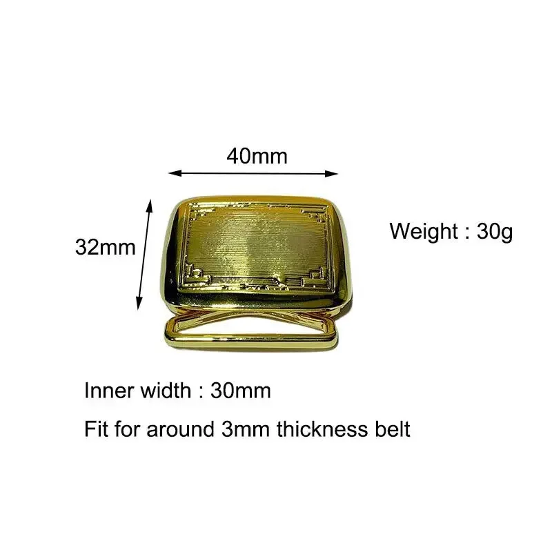 الكلاسيكية النحاس الرجعية المفصلي حزام مشبك شهم الإبداعية حزام التبعي Diy بها بنفسك