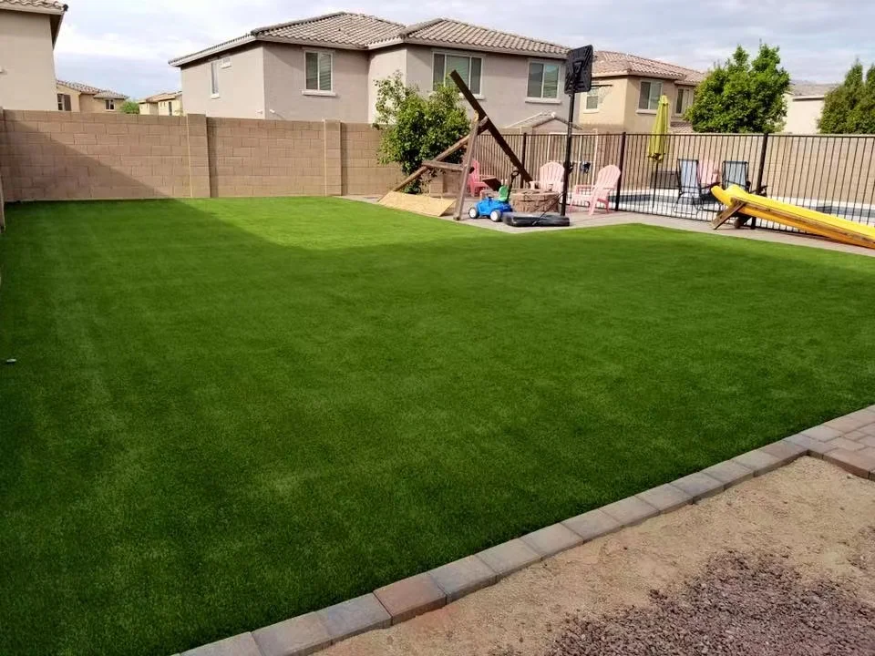 50MM PP PE Material Wall Carpet Customizable Landscape Turf Lawn Synthetic Decorative Artificial Grass Sample