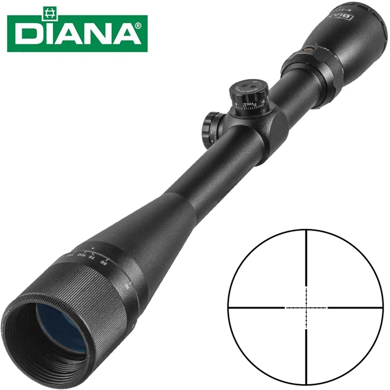 

DIANA 6-24x42 AO Tactical Riflescope Mil-Dot Reticle Optical Sight Rifle Scope Airsoft Sniper Rifle hunting scopes