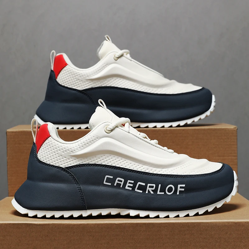 Brand protection 2026 new men's lightweight non-slip breathable wear-resistant running sports fashion versatile casual shoes image 5