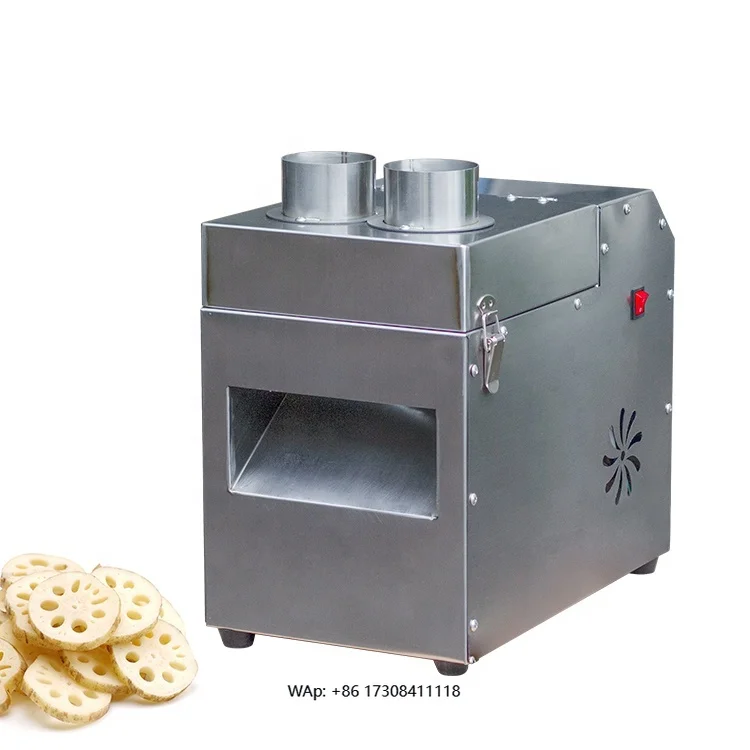 

Food Processing Vegetable Cutting Machine Commercial Automatic Vegetable and Fruit Slicer Potato Slicer For Sale/Cucumber Slices