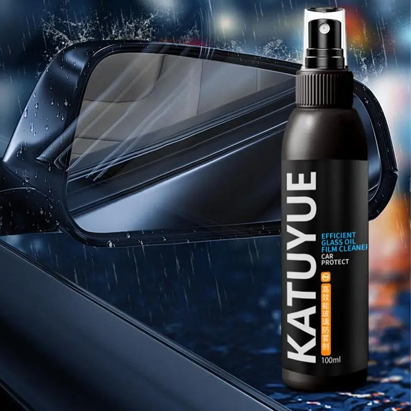 Anti Fog Spray for Car Windshield 100ml Anti Rain for Car Window Anti Fog Windshield Cleaner Spray Rainproof Glass Coating