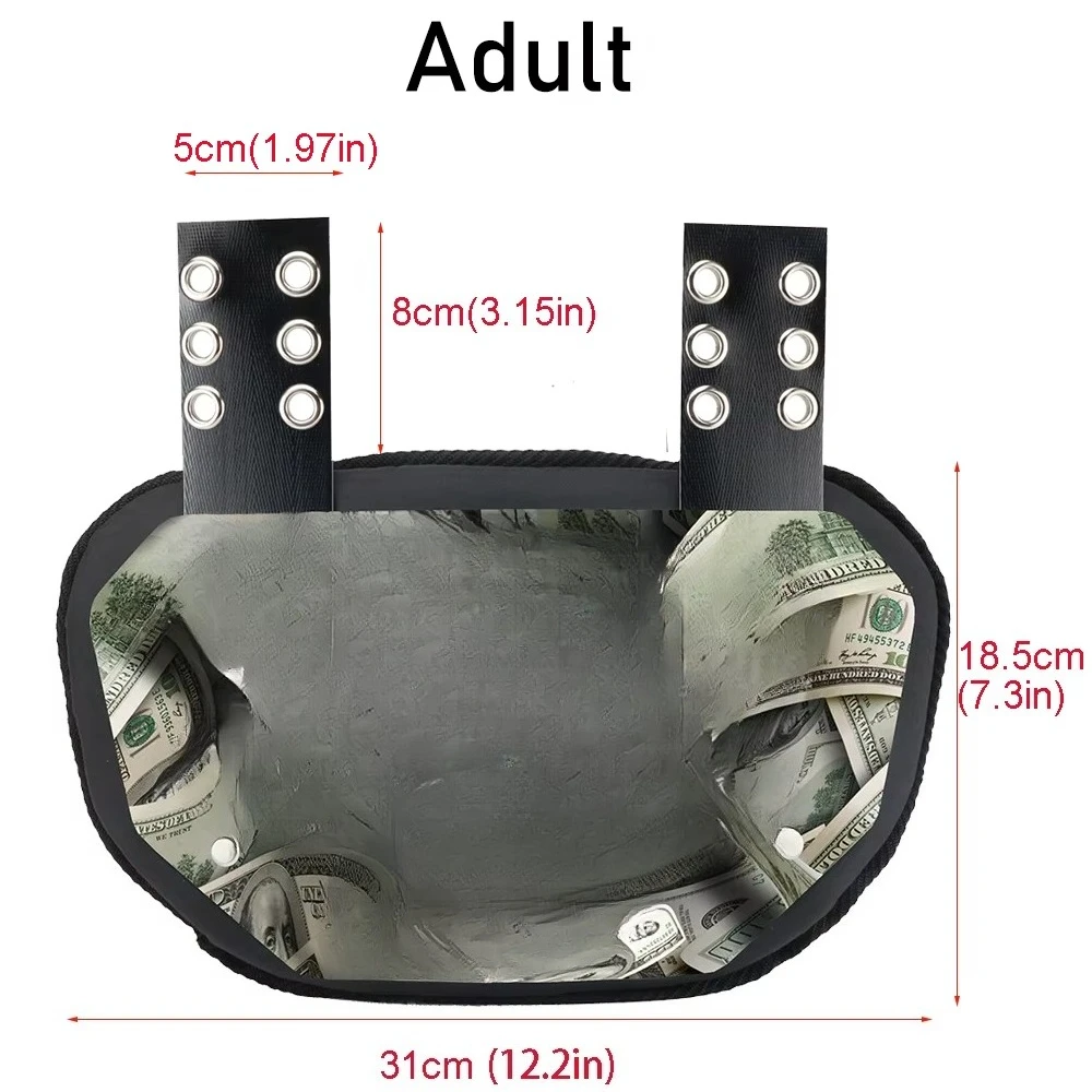 Back bone back plate rear protector football player back pad