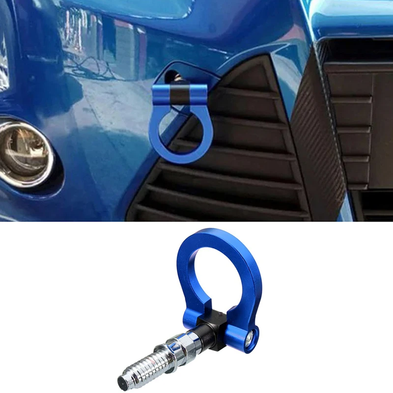 

Car Trailer Ring Tow Hook Eye Towing Colorful Racing Ring for BMW for Mercedes-Benz for Audi Europe Series Car Styling Hook