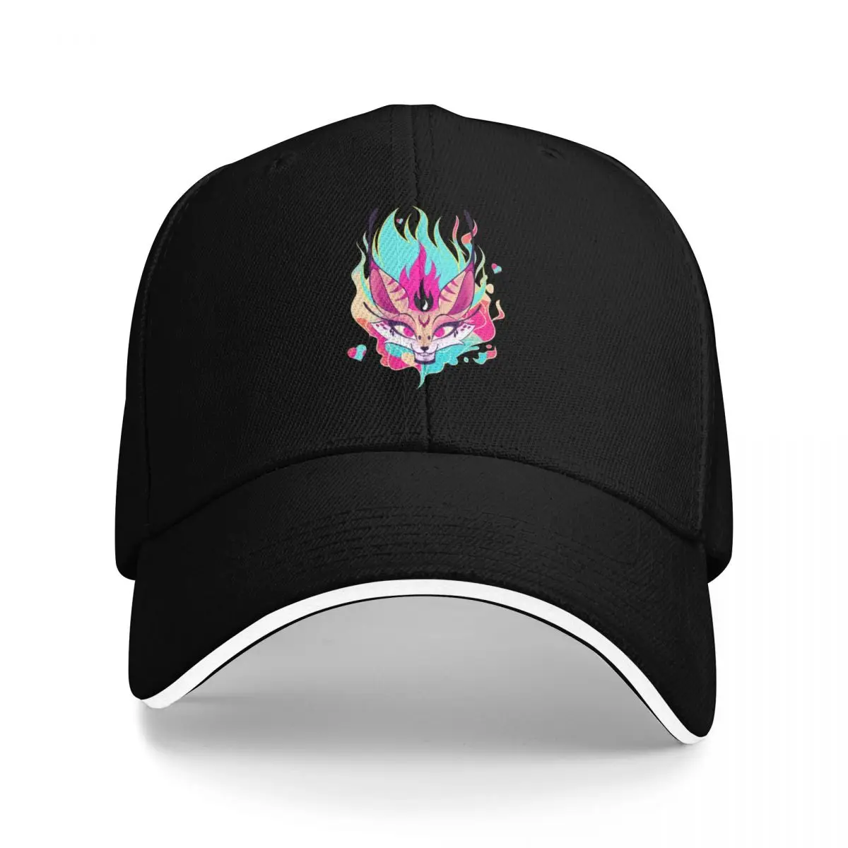 

Beelzebub Helluva Boss Fanart Queen Bee Baseball Cap Visor foam party Hat Men Women's