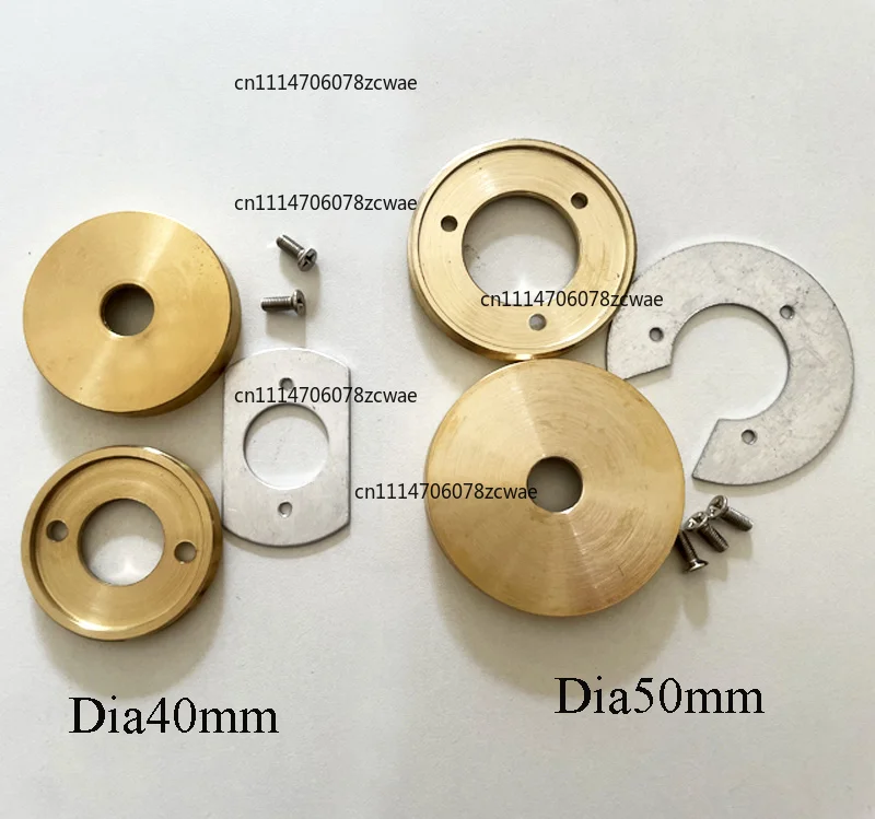 Brass/Copper  Dia40/50mm Cap Arc Cover For Holding Glass Globe Lampshade Flying Saucer, DIYChandelier Lamp Lighting Accessories