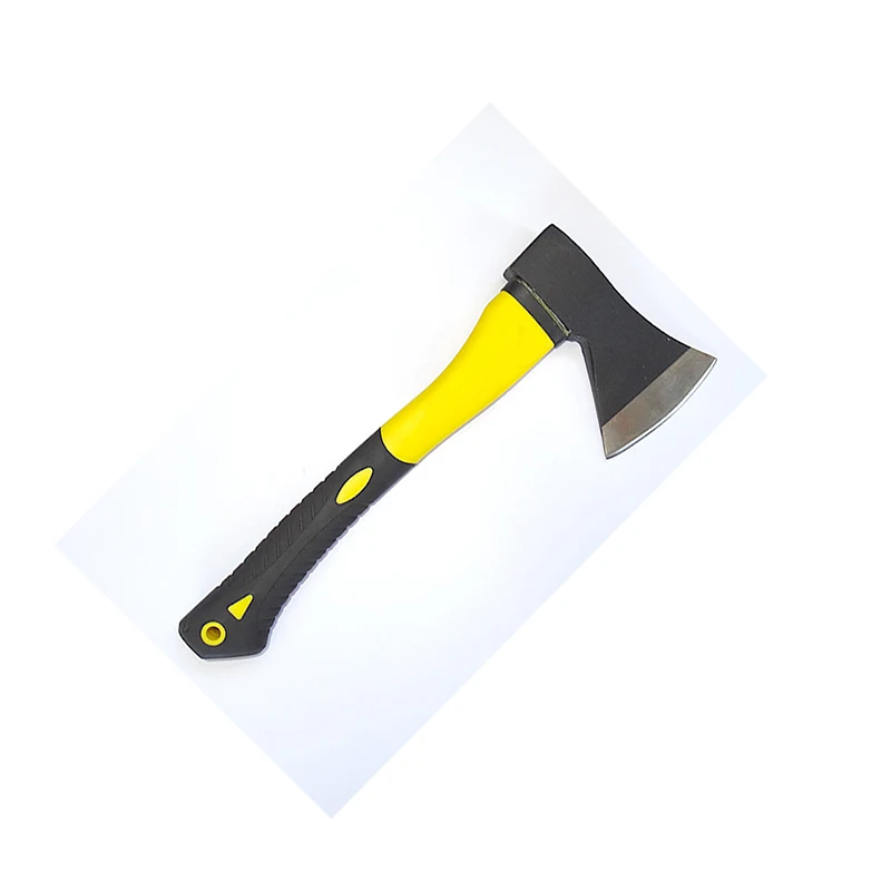 Logging and chopping axe, fiber handle, short handle, hand axe, heavy-duty axe, all steel forged, high-quality