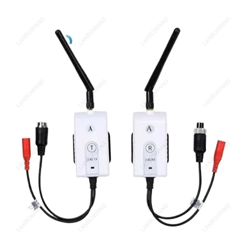 2.4G Digital Wireless Receiver Waterproof Reverse Image Transceiver Universal For Vehicle‑Mounted HD Backup Car Rear View Camera