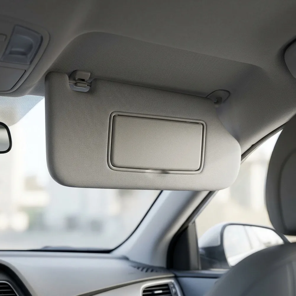 Right Side Visor Passenger Sun Visor For Parking Makeup Built-in LED Light For Nissan Altima 2013-2018 Interior Car Sun Visor