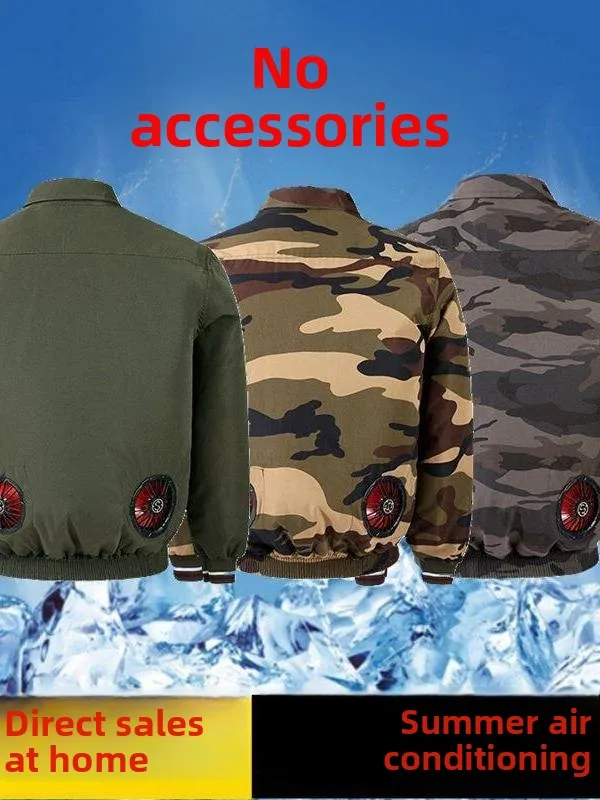 

Летний охлаждающий костюм с вентилятором, тонкий, для работы на открытом воздухе, легкий, термостойкий, для высоких температур