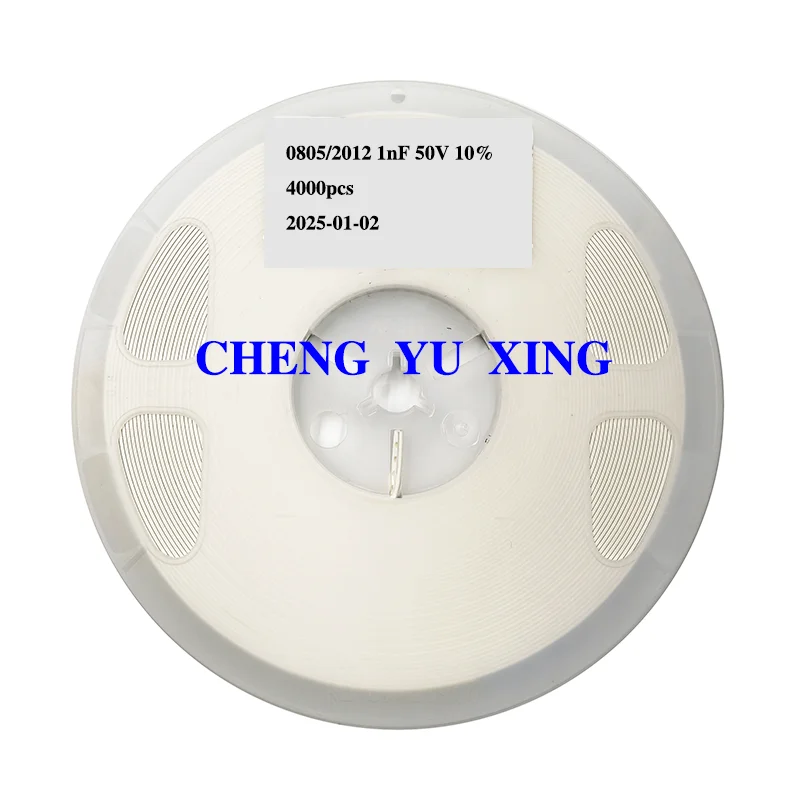 

0805 X7R 1nF 10nF 4.7nF 2.2nF 200pF 120nF 50V ,4000pcs,SMD Capacitor