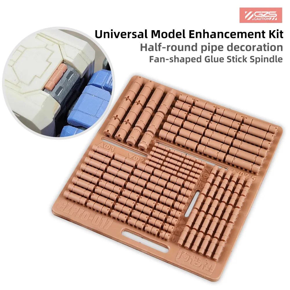 

Model Details Enhanced Accessories Semicircular tube Spool Multiple sizes Universal Tpye For Gundam Sci-Fi Model DIY Part