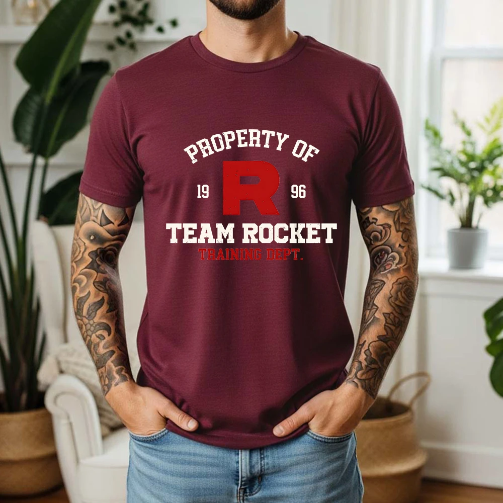 camiseta-100-algodao-team-rocket-1996-pokemon-anime-estilo-retro-oversized-respiravel-casual-manga-curta