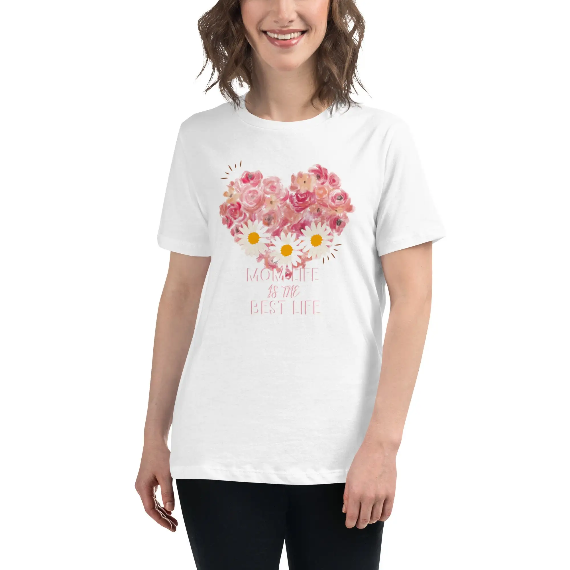 

Mama T shirt for Mom Mother's Day Retro Floral