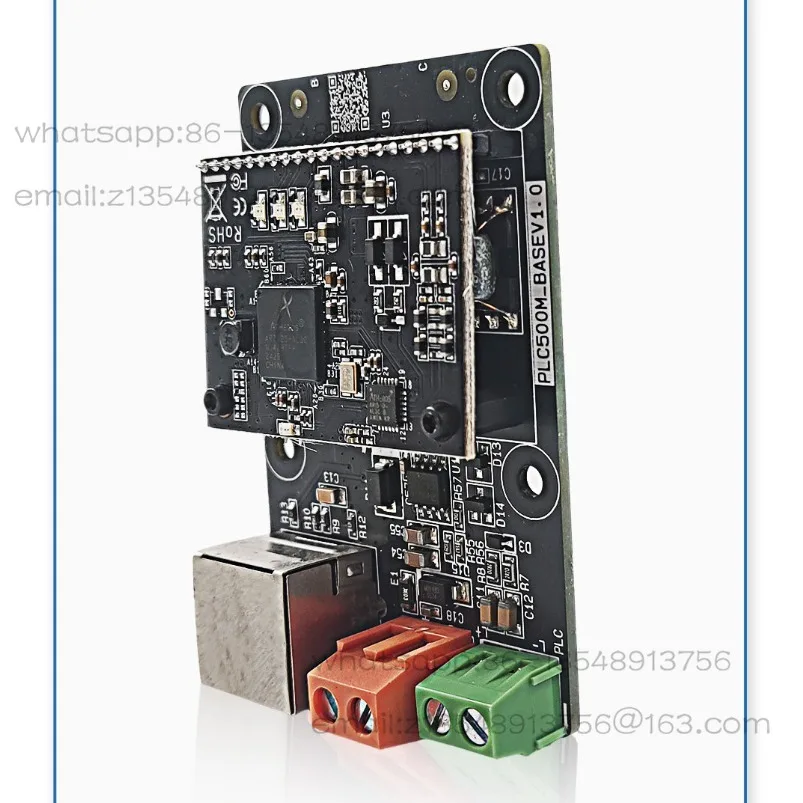 ROV power carrier communication module 500Mbps PLC network signal transmission RJ45 network port