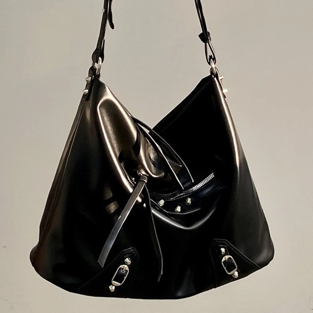 Fashionable women's bag, multifunctional PU leather, large capacity handbag, commuting shoulder, leisure travel