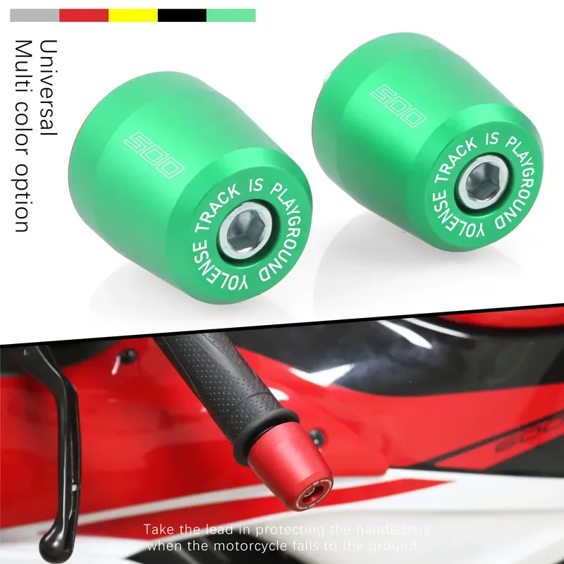 

Motorcycle Handle Bar End Handlebar Grips ends Sliders Cap Plug Slider Counterweight cover For NINJA 500 For Z500 2024 2025