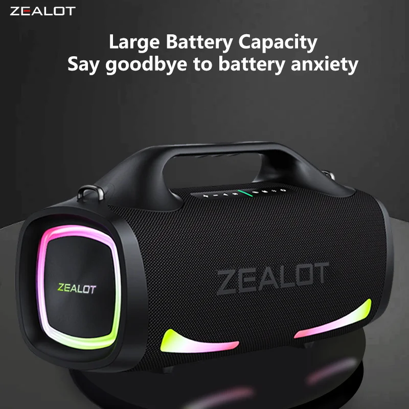 Zealot-S79ポータブルワイヤレススピーカー,サブウーファースピーカー