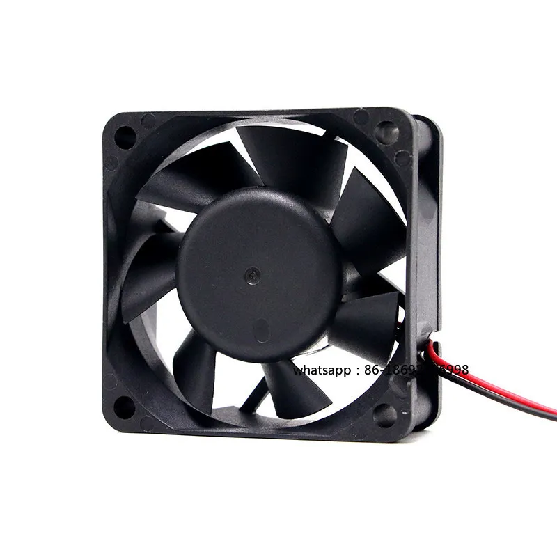 

AFB0612EH 6 см 6 см 12 В 0,48 А 6025 двухшаровой охлаждающий вентилятор