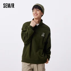 Semir Sweatshirt Men 2024 Autumn New Oversized Retro Couple Sweatshirt