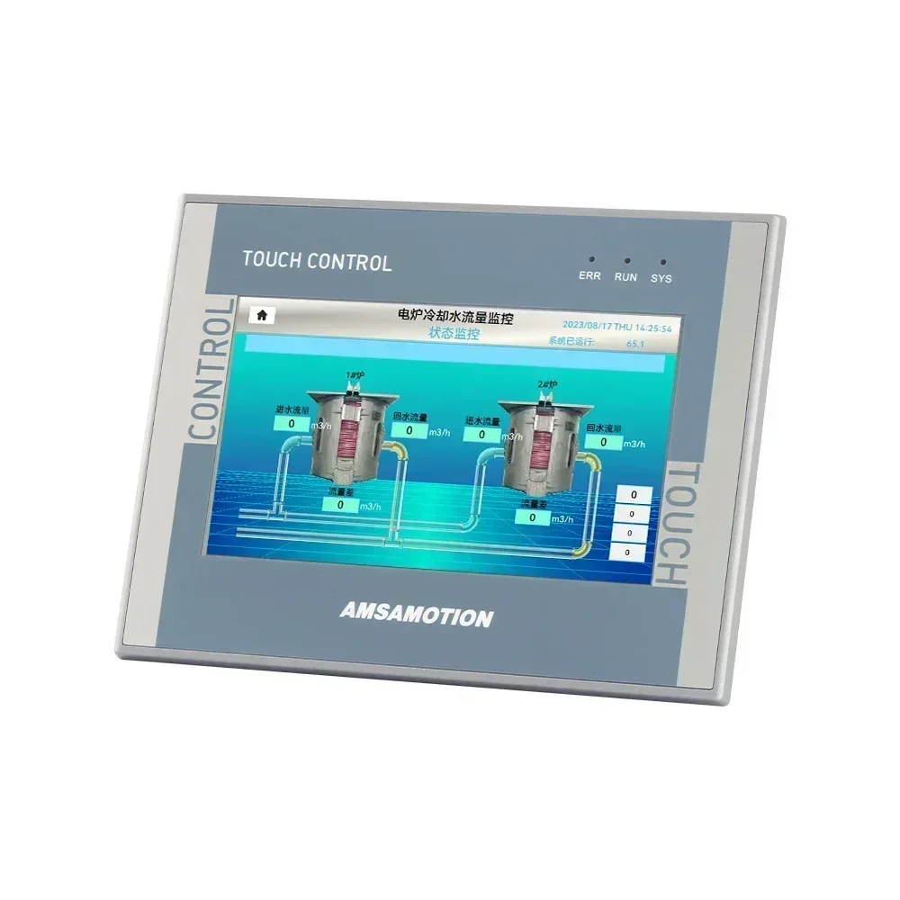 HMI PLC All in one Integrator Controller Ethernet Touch Operate Panel Transistor Relay Analog PT100 HM7A-32MRT HM7A-32MR