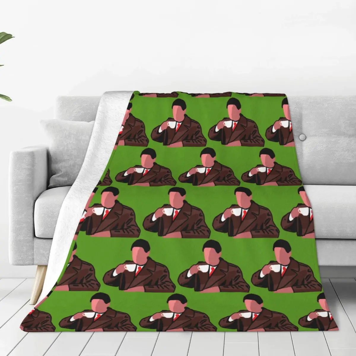 

Twin Peaks Agent Dale Cooper Blanket Soft Warm Flannel Throw Blanket Bedding for Bed Living room Picnic Travel Home Couch
