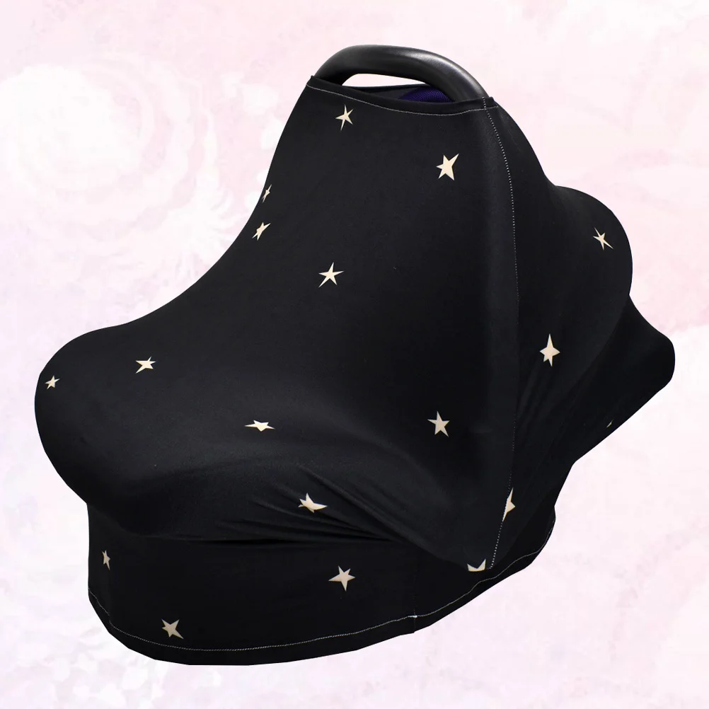 غطاء رضاعة متعدد الاستخدامات، قماش خفيف الوزن وجيد التهوية لمقعد السيارة، غطاء عربة الأطفال، وشاح الرضاعة الطبيعية، خصوصية الرضع #6
