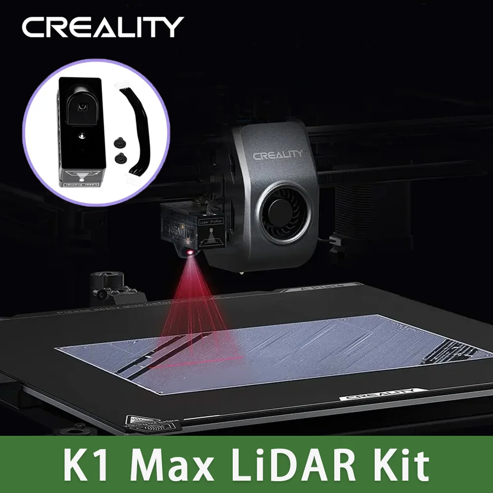 Imagem -02 - Creality-al Lidar First Layer Scan Kit Detecção de Objetos Estrangeiros Nova Atualização Acessórios Impressora 3d k1 Max