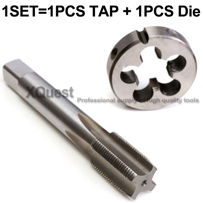 2pcs Metric Screw hand tap and die Set Fine thread dies taps suit M4 M5 M6 M7 M8 M9 M10 M11 M12 M13 M14 M15 M16 M17 M18 M19 M20