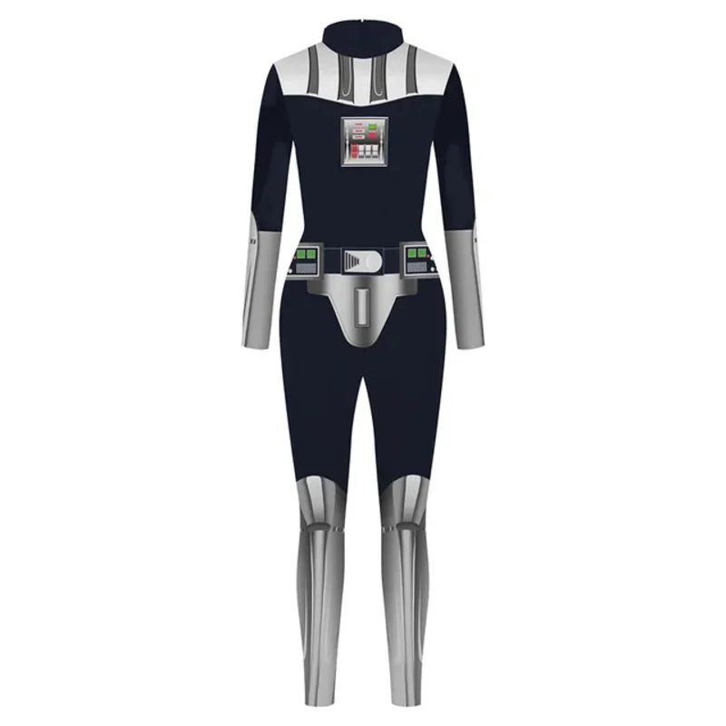 Darth Vader Cosplay Uniform Party Overalls Sexy Body Tragen Cosplay Kostüm Catsuit Zentai Anzug MS7373