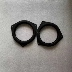 car Front rear door Stereo Speaker mat Adapter wire mount plugs Plates Bracket Spacers Ring 6.5 inch for 2009-2023 toyota rav4