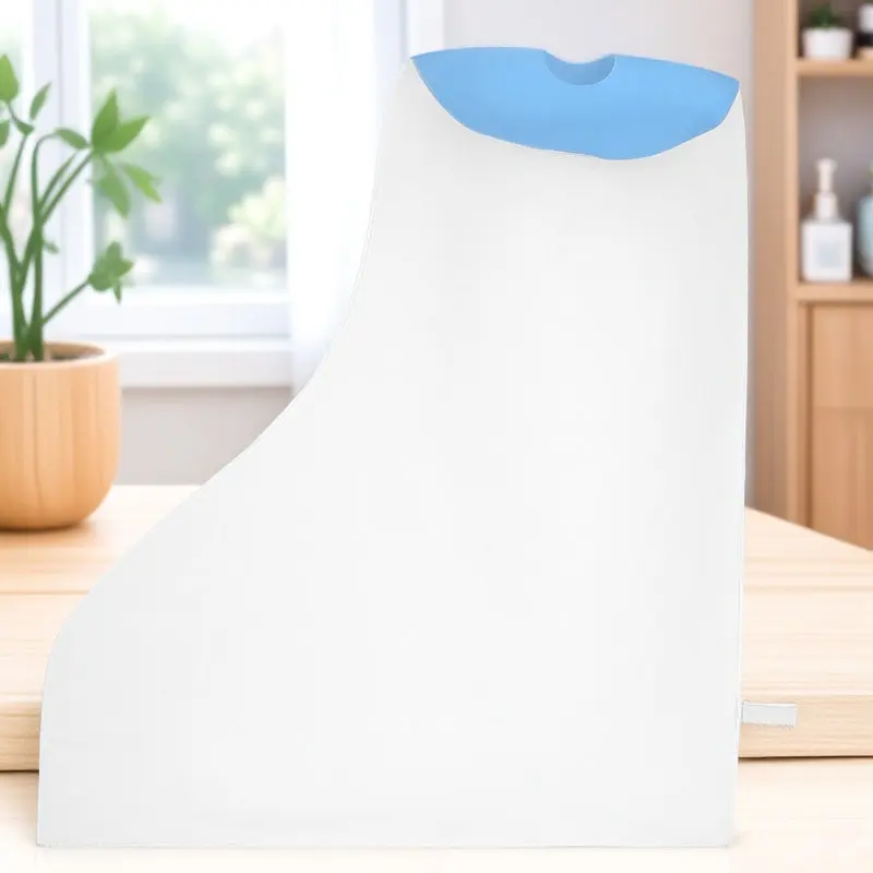 

Shower Foot Cover for Cast Protection Water Resistant Slip Resistant Elastic Opening Ring Lightweight Portable Foot Cast Cover