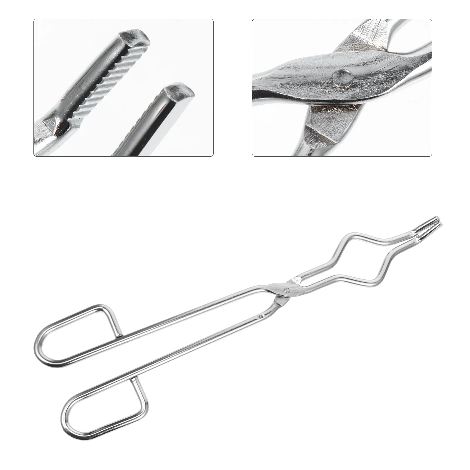 قارورة سلكية، ملحقات كيميائية حيوية، مفكات من الفولاذ المقاوم للصدأ، مختبر فضي