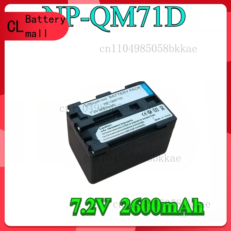 

Аккумулятор NP-QM71D QM71D для аккумуляторов Sony CCD-TRV107, TRV108, TRV118, TRV128, TRV138, TRV150, TRV228, TRV250, TRV270