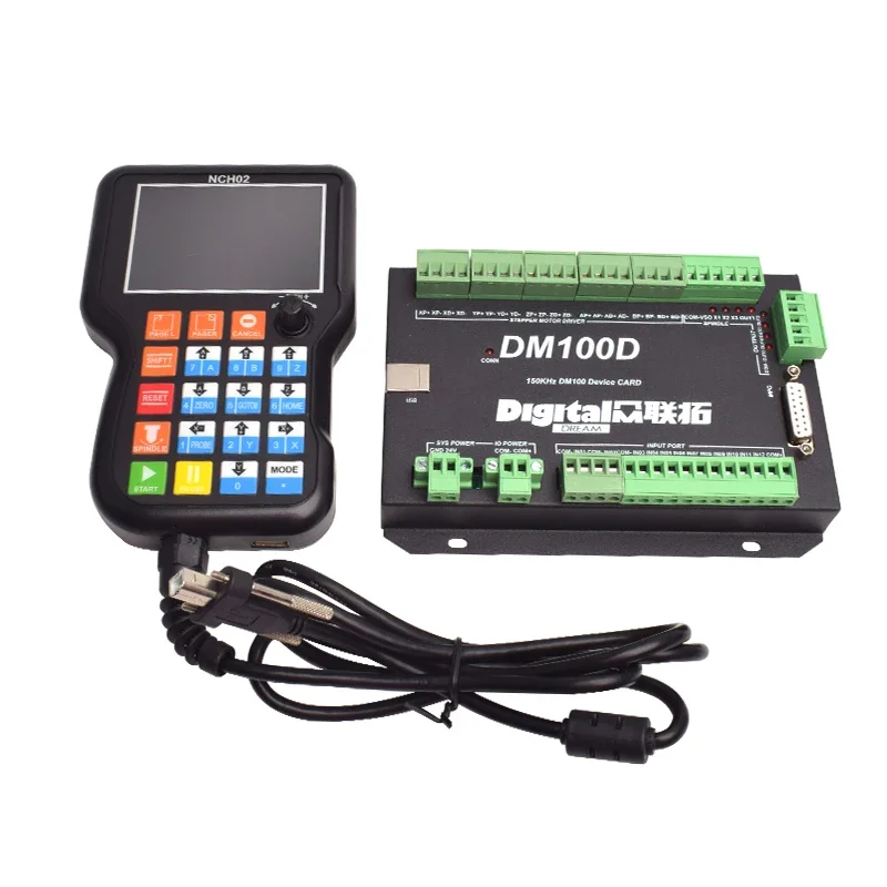 NCH02 DM100D Cnc Controller 3 Axis Cnc Controller 4 Axis Cnc Controller Kit view 6