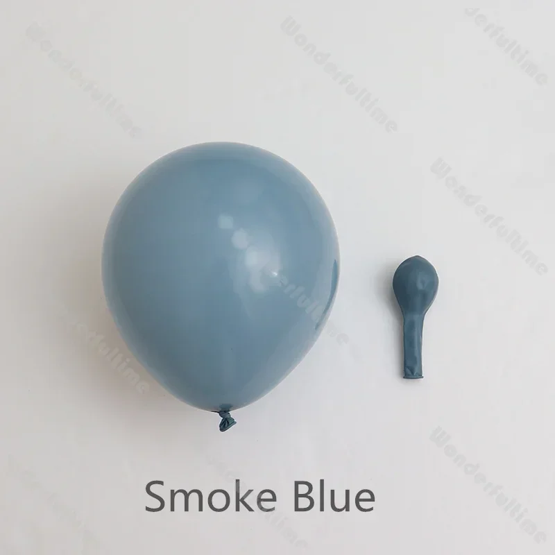 DIY Boho globo mate 5/10/12/18 pulgadas humo azul verde rosa marrón globo para fiesta de cumpleaños boda despedida de soltera decoración de fiesta para niños