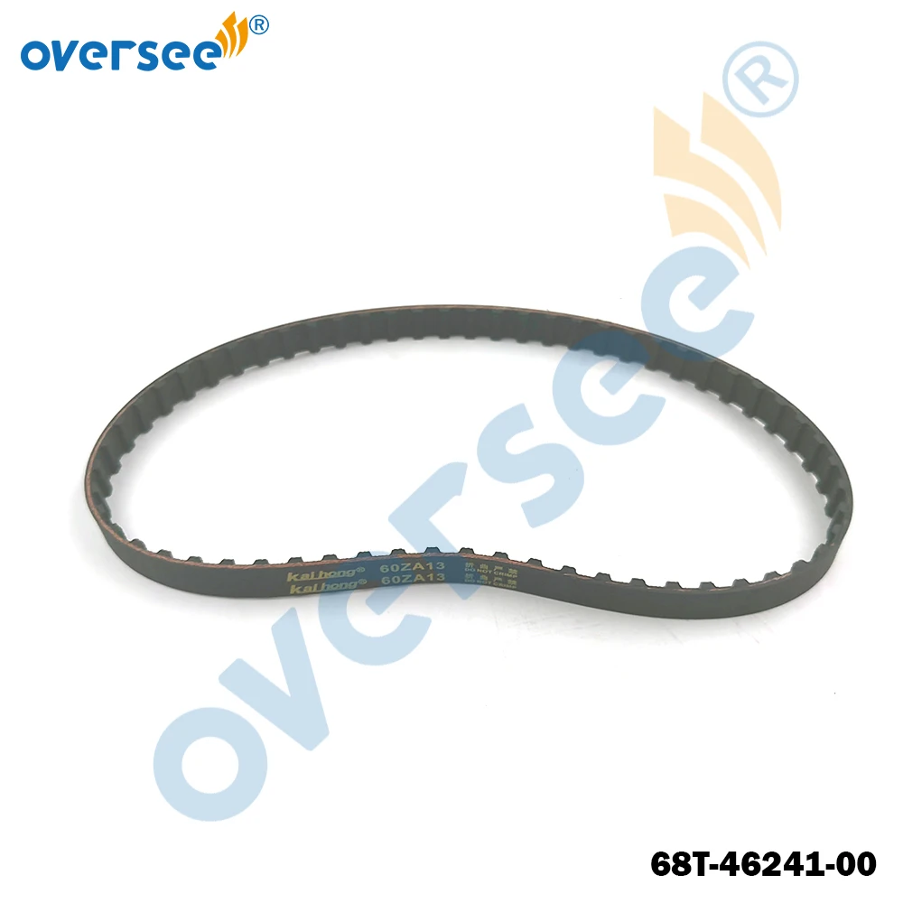 68T-46241-00 Timing Belt for Yamaha Outboard Parts 6-8-9.9hp 4-Stroke 68T-46241-00-00 68T-46241