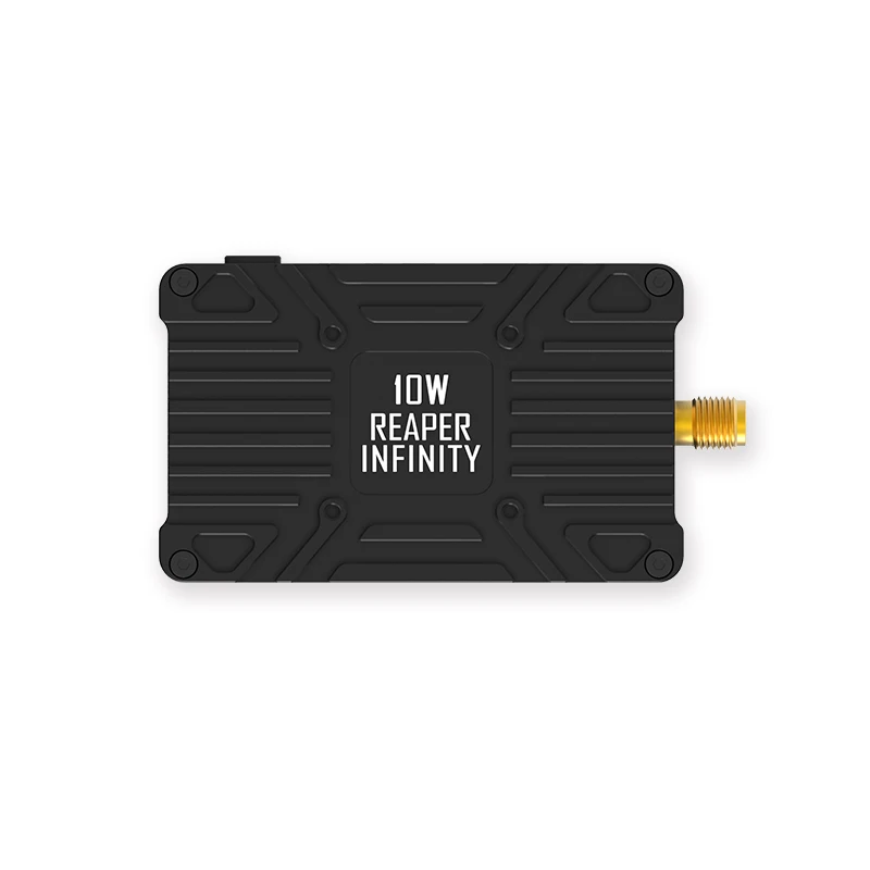 FOXEER Reaper Infinity 10W 80CH VTX 5.8G  2-8S Lipo 400mW/2W/5W/7.5W/10W Switchable Transmitter for Long Range RC FPV drone