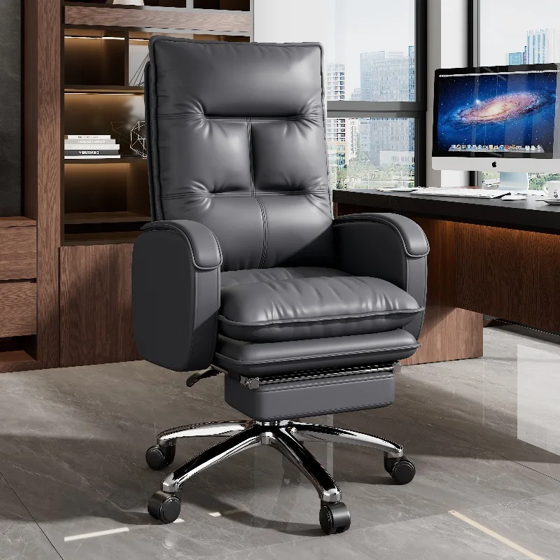 

Эргономичное офисное кресло для руководителя с индивидуальной настройкой, удобное сиденье с поддержкой спины для длительного сидения дома