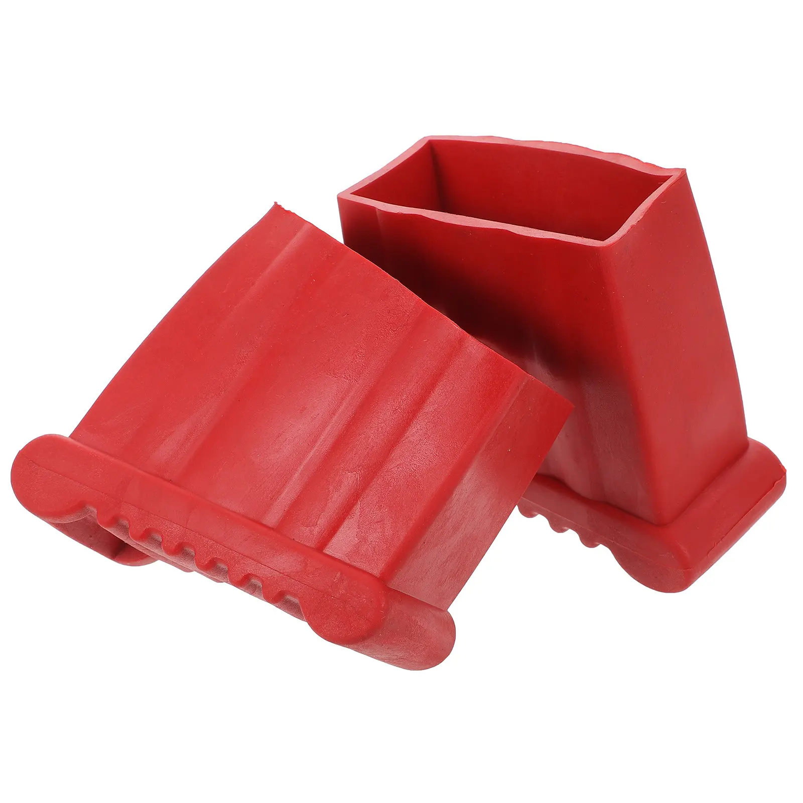 2Pcs Ladder Feet Rubber Pads Non Slip Stable Replacement Step Ladder Feet Covers Accessories Foot Caps for Ladders