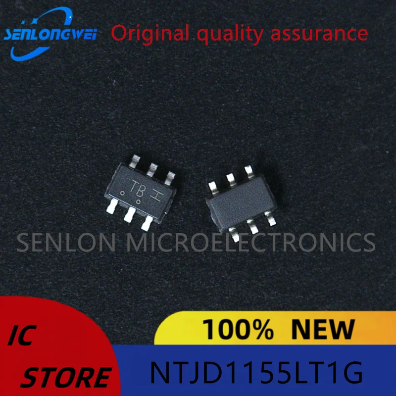 New original NTJD1155LT1G SC-88-6 N channel +  P channel Field effect tube (MOSFET)