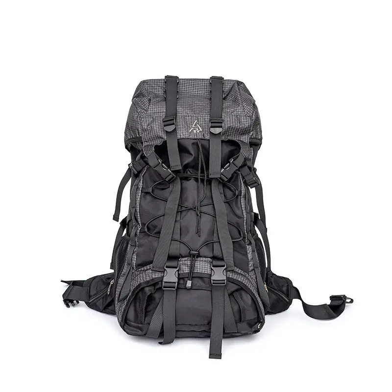 Waterproof Backpack Long-distance Hiking Backpack Wear-resistant Outdoor Camping Large-capacity Mountaineering Bag 55L Backpack